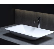 Раковина накладная Salini S-Stone Матовое CALLISTA 570x335мм I 1101207SM
