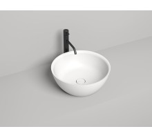 Раковина накладная Salini S-Sense Глянцевое ALDA  425x425мм I 1102110G
