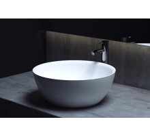 Раковина накладная Salini S-Stone Матовое ALDA 425x425мм I 1102210M