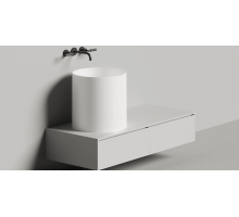 Раковина накладная Salini S-Sense Глянцевое ARMONIA 460x460мм I 130118G