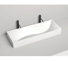 Раковина накладная Salini S-Stone Матовое SONATA 1195x450мм I 1401201M