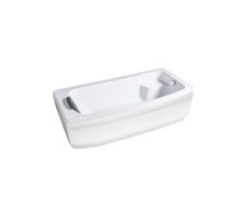Ванна акриловая WEMOR 150x80x55 см прямоугольный акрил высота 55 см