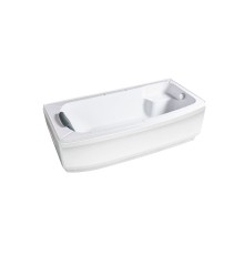 Ванна акриловая WEMOR 150x80x55 см прямоугольный акрил высота 55 см