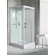 Душевая кабина River TANA 90x90 см – квадратная, матовое стекло, профиль хром матовый