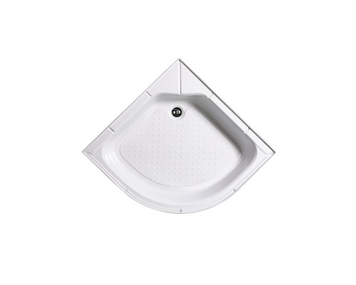 Поддон душевой полукруглый RIVER WEMOR  90/24 C 900*900*240 мм