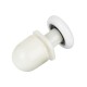 Душевая кабина River NARA LIGHT 80x80 см – асимметричная, матовое стекло, профиль хром матовый