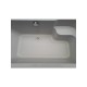 Душевая кабина River SENA 170x70 см – асимметричная, тонированное стекло, профиль хром матовый