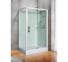 Душевая кабина River TANA 120x90 см – прямоугольная, матовое стекло, профиль хром матовый, без крыши