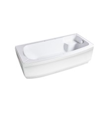 Ванна акриловая WEMOR 170x80x55 см прямоугольный акрил высота 55 см