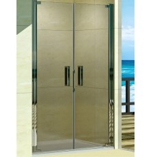 Душевое ограждение Weltwasser WW600 600K2-100 1000х1850 мм стекло прозрачное, профиль хром
