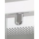 Душевая кабина River TANA 100x100 см – квадратная, матовое стекло, профиль хром матовый, без крыши