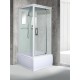 Душевая кабина River TANA 90x90 см – квадратная, матовое стекло, профиль хром матовый
