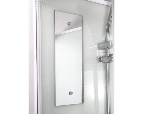 Душевая кабина River TANA 100x80 см – прямоугольная, матовое стекло, профиль хром матовый