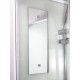 Душевая кабина River TANA 120x90 см – прямоугольная, матовое стекло, профиль хром матовый