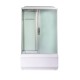 Душевая кабина River VITIM 120x80 см – асимметричная, матовое стекло, профиль хром матовый