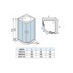Душевая кабина Weltwasser  Werra 80x80 см – с поддоном, стекло прозрачное, профиль хром матовый