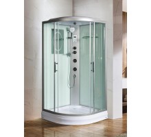 Душевая кабина Weltwasser  Werra 80x80 см – с поддоном, стекло прозрачное, профиль хром матовый