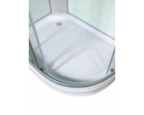 Душевая кабина Weltwasser  Werra 120x90 см – L, с поддоном, стекло прозрачное, профиль хром матовый