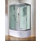 Душевая кабина Weltwasser  Halle 120x90 см – L, с поддоном, глубокий поддон, стекло прозрачное, профиль хром матовый