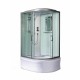 Душевая кабина Weltwasser  Halle 120x90 см – L, с поддоном, глубокий поддон, стекло прозрачное, профиль хром матовый