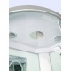 Душевая кабина Weltwasser  Halle 120x90 см – L, с поддоном, глубокий поддон, стекло прозрачное, профиль хром матовый