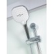 Душевая кабина Weltwasser  Halle 120x90 см – L, с поддоном, глубокий поддон, стекло прозрачное, профиль хром матовый