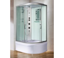 Душевая кабина Weltwasser  Halle 120x90 см – L, с поддоном, глубокий поддон, стекло прозрачное, профиль хром матовый