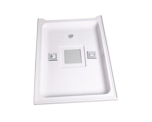 Душевая кабина Weltwasser  Laine 90x90 см – с поддоном, стекло прозрачное, профиль хром матовый