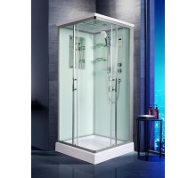 Душевая кабина Weltwasser  Laine 90x90 см – с поддоном, стекло прозрачное, профиль хром матовый