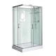 Душевая кабина Weltwasser  Laine 90x90 см – с поддоном, стекло прозрачное, профиль хром матовый