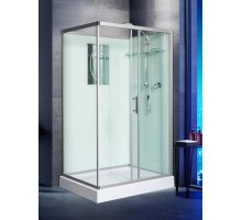 Душевая кабина Weltwasser  Laine 90x90 см – с поддоном, стекло прозрачное, профиль хром матовый