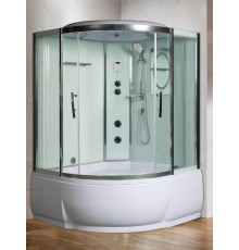 Душевая кабина Weltwasser  Emmer 135x135 см – с поддоном, глубокий поддон, стекло прозрачное, профиль хром