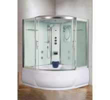 Душевая кабина Weltwasser  Emmer 150x150 см – с поддоном, стекло прозрачное, профиль хром матовый