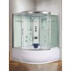Душевая кабина Weltwasser  Emmer 150x150 см – с поддоном, стекло прозрачное, профиль хром матовый