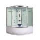 Душевая кабина Weltwasser  Emmer 150x150 см – с поддоном, стекло прозрачное, профиль хром матовый