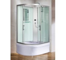 Душевая кабина Weltwasser  Halle 120x90 см – R, с поддоном, глубокий поддон, стекло прозрачное, профиль хром матовый