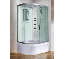 Душевая кабина Weltwasser  Halle 120x90 см – R, с поддоном, глубокий поддон, стекло прозрачное, профиль хром матовый