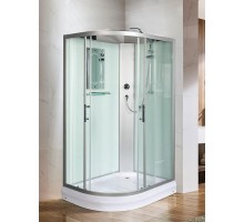 Душевая кабина Weltwasser  Werra 90x120 см – R, с поддоном, стекло прозрачное, профиль хром матовый
