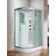 Душевая кабина Weltwasser  Werra 120x90 см – R, с поддоном, стекло прозрачное, профиль хром матовый