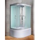 Душевая кабина River NARA 120x90 см – асимметричная, матовое стекло, профиль хром матовый, правая