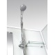 Душевая кабина River TANA 70x70 см – квадратная, матовое стекло, профиль хром матовый, без крыши
