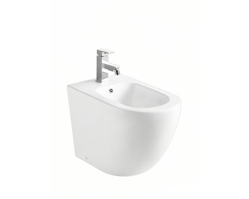 WW MERZBACH 003 GL-WT Биде напольное, белый глянец