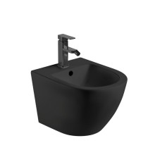 WW MERZBACH 005 MT-BL Биде подвесное, черный матовый