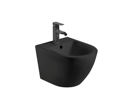 WW MERZBACH 005 MT-BL Биде подвесное, черный матовый