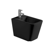 WW GELBACH 003 MT-BL Биде напольное, черный матовый