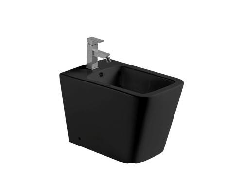 WW GELBACH 003 MT-BL Биде напольное, черный матовый