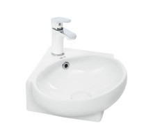 WW AISBACH 5010 Раковина подвесная 390х365х130 белый глянец
