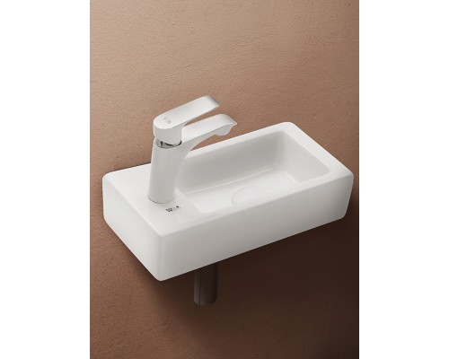 WW AISBACH 5092 L Раковина подвесная 370х185х90 белый глянец, левый