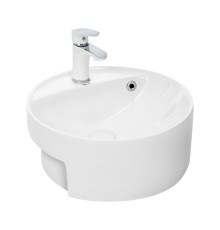 WW DEILBACH 4003 Раковина врезная  435х435х175 белый глянец