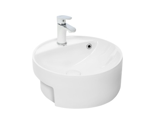 WW DEILBACH 4003 Раковина врезная  435х435х175 белый глянец